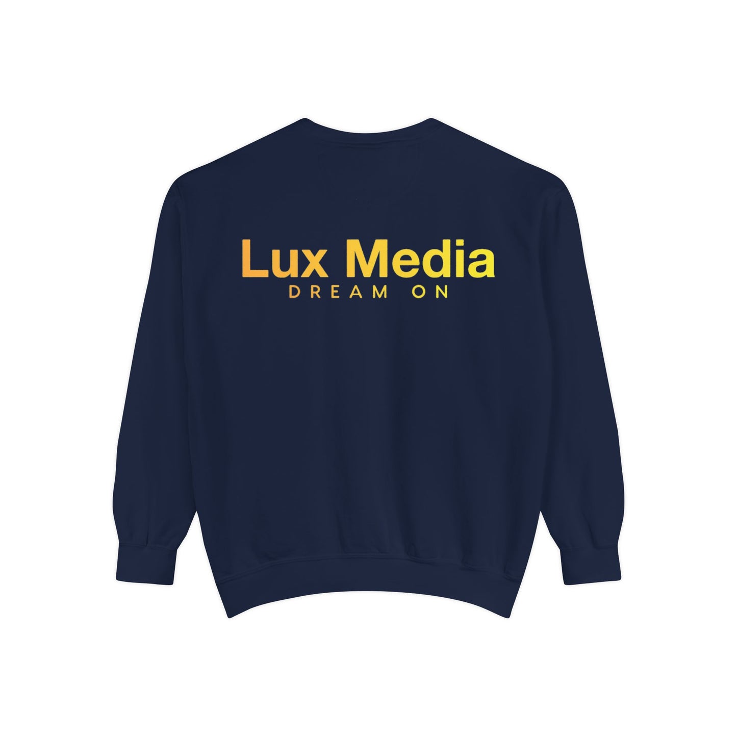 Unisex Sweatshirt with Custom Lux Gold Emblem