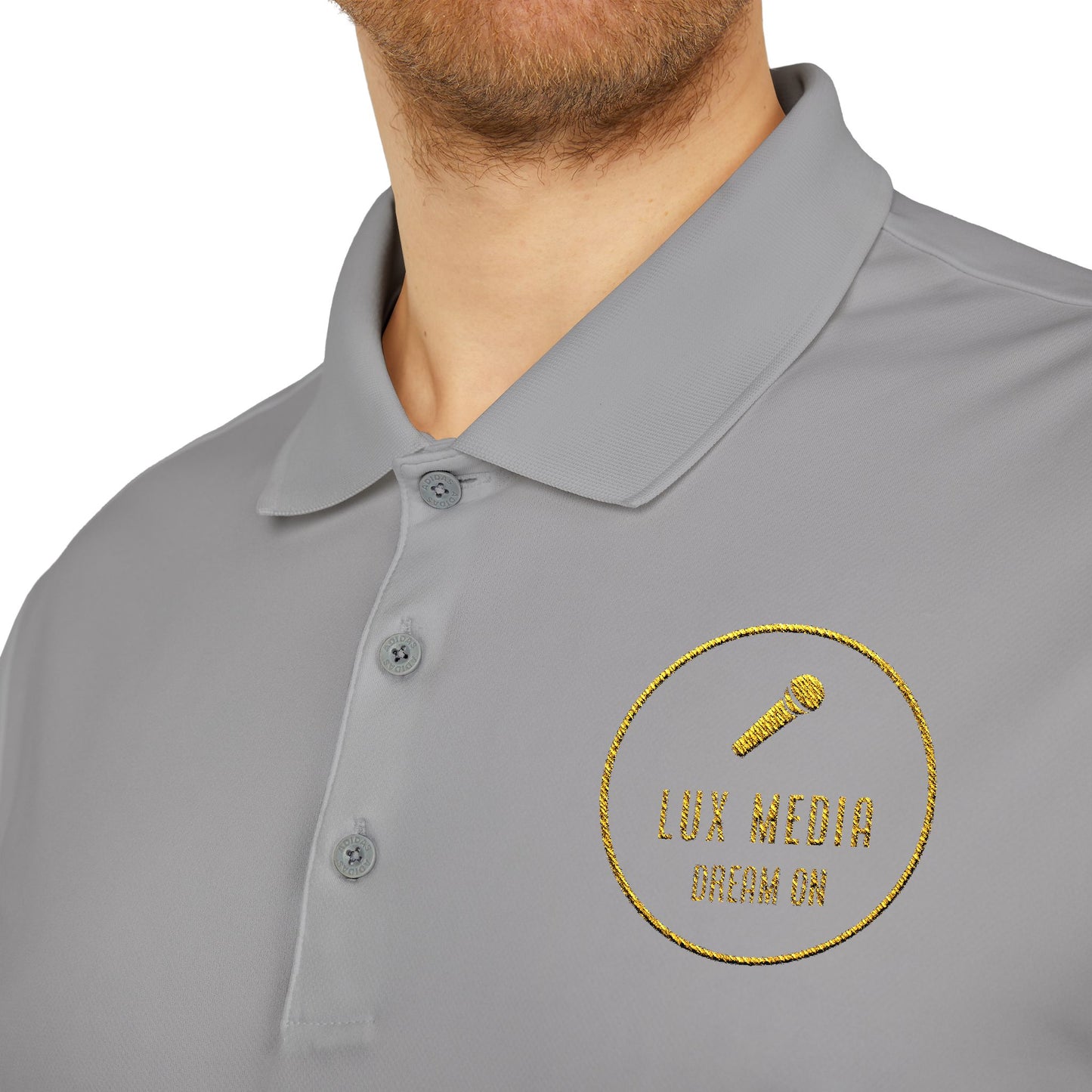 Lux Emblem Adidas Performance Polo