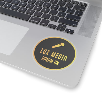 Lux Logo Custom Stickers