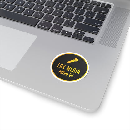 Lux Logo Custom Stickers