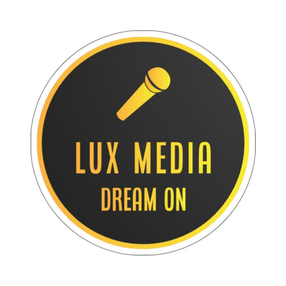 Lux Logo Custom Stickers