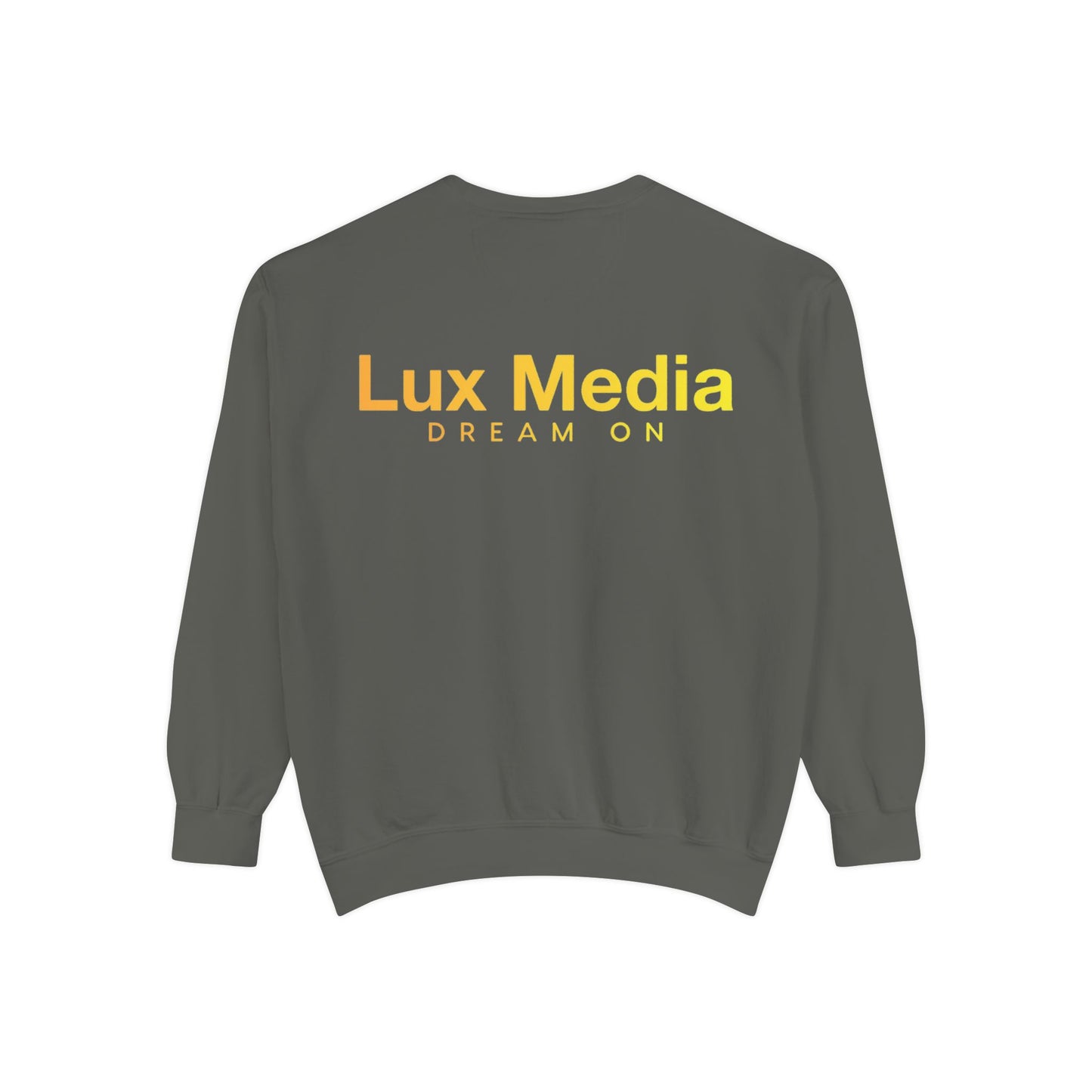 Unisex Sweatshirt with Custom Lux Gold Emblem