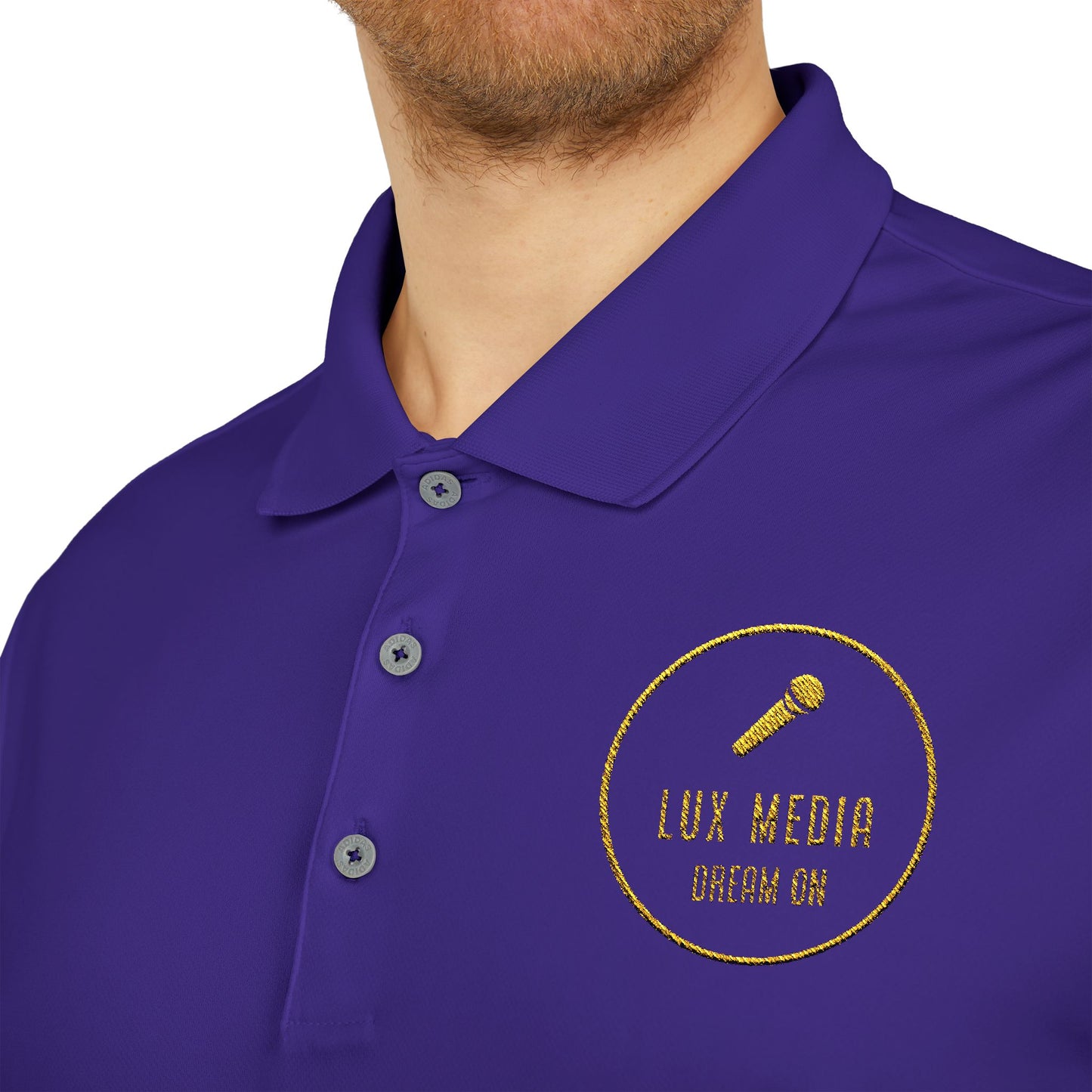 Lux Emblem Adidas Performance Polo