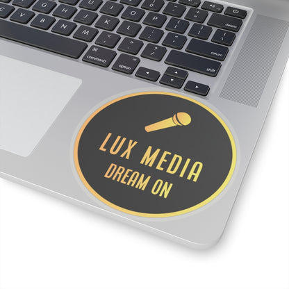 Lux Logo Custom Stickers