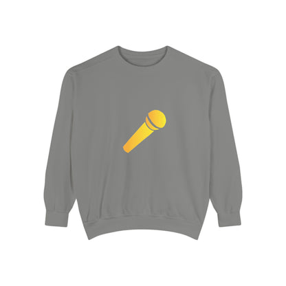 Unisex Sweatshirt with Custom Lux Gold Emblem