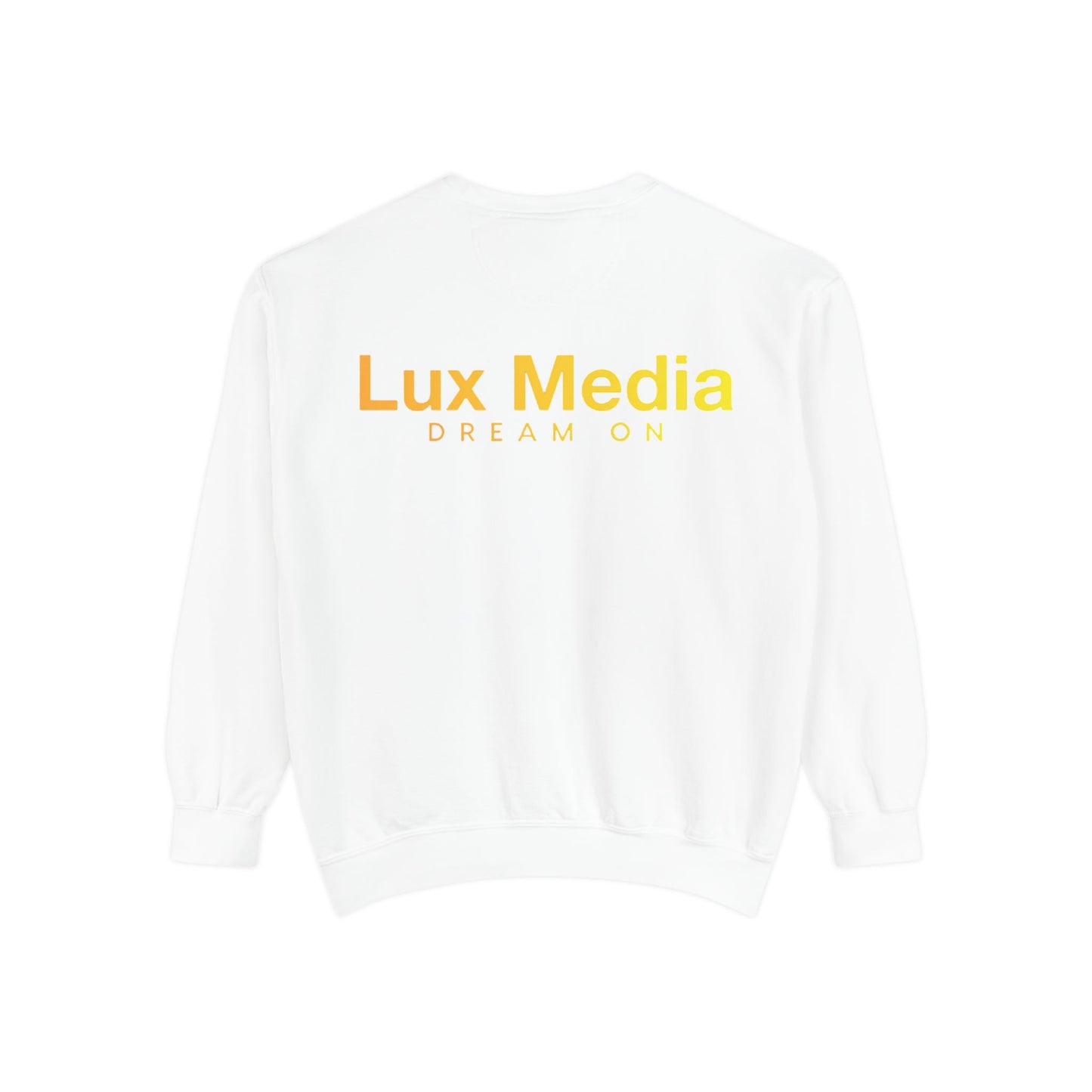 Unisex Sweatshirt with Custom Lux Gold Emblem