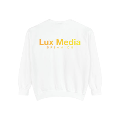 Unisex Sweatshirt with Custom Lux Gold Emblem