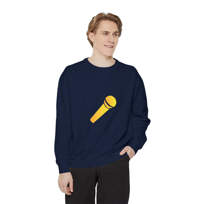 Unisex Sweatshirt with Custom Lux Gold Emblem