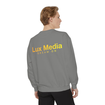 Unisex Sweatshirt with Custom Lux Gold Emblem