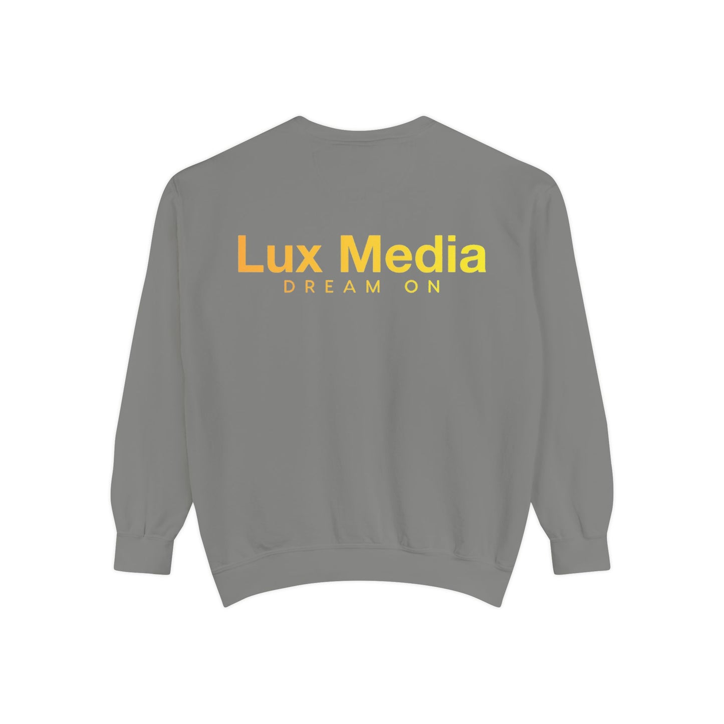 Unisex Sweatshirt with Custom Lux Gold Emblem