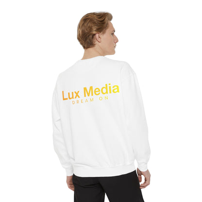 Unisex Sweatshirt with Custom Lux Gold Emblem